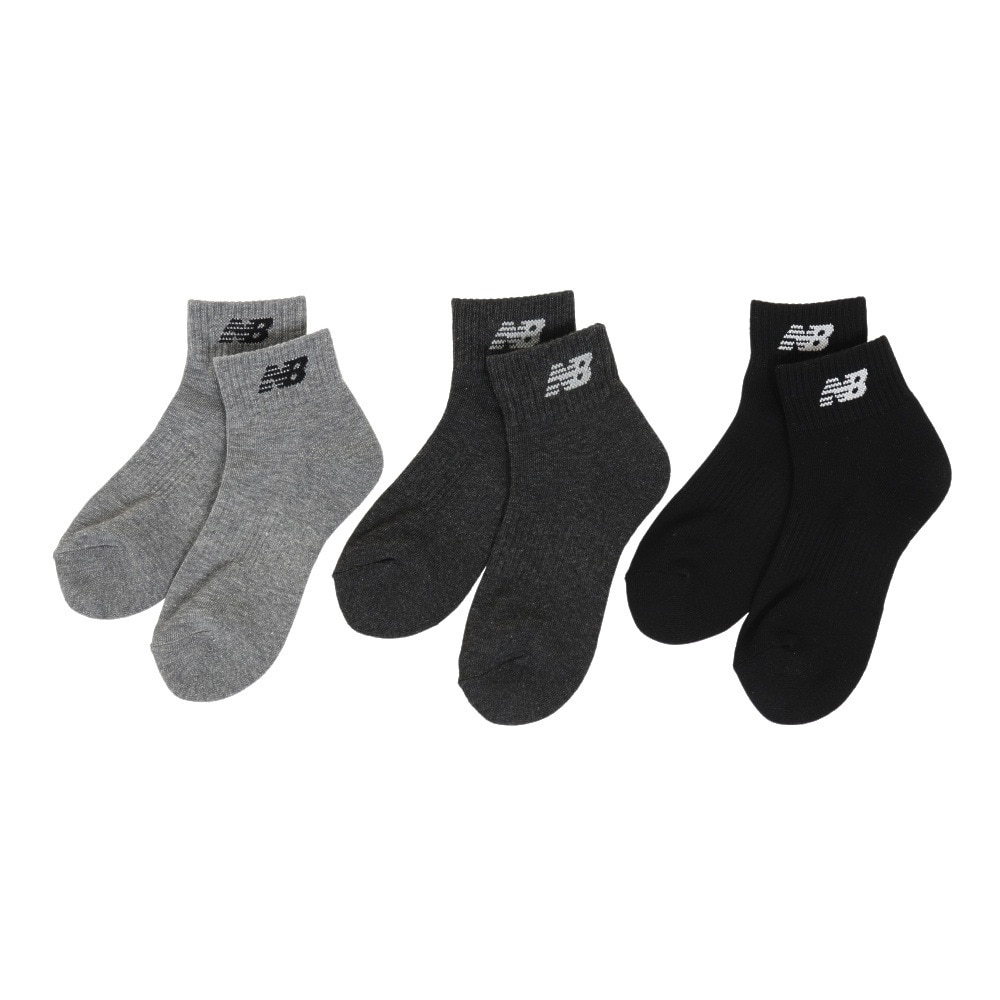 ニューバランス(new balance)(キッズ)ジュニア 3足組ソックス ニューバランス(new balance)(キッズ)ジュニア 3足組ソックス