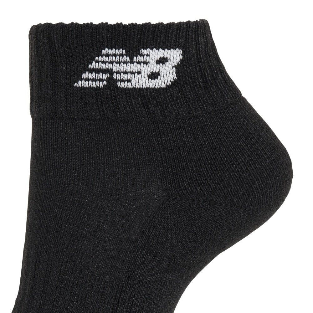 ニューバランス（new balance）（キッズ）ジュニア 3足組ソックスショートレングス LAS35710BK
