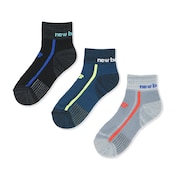 ニューバランス(new balance)(キッズ)ジュニア 3足組 ソックス ボーイズ LAS35712AS1