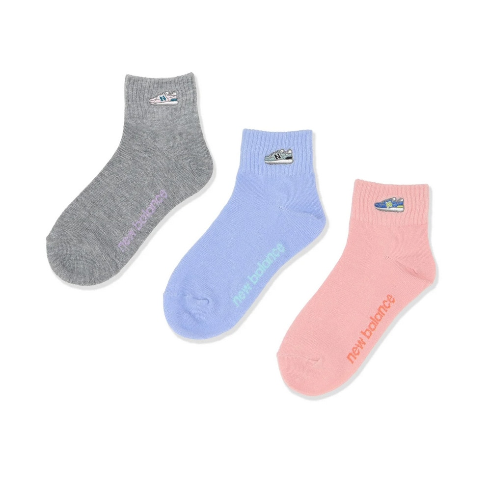 ニューバランス(new balance)(キッズ)ジュニア 3足組 ニューバランス(new balance)(キッズ)ジュニア 3足組