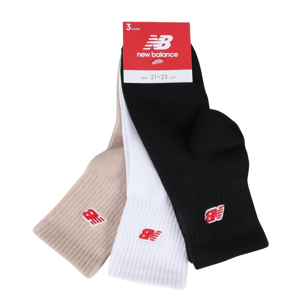 ニューバランス（new balance）（キッズ）ジュニア ソックス 3足組 LAS35740AS1