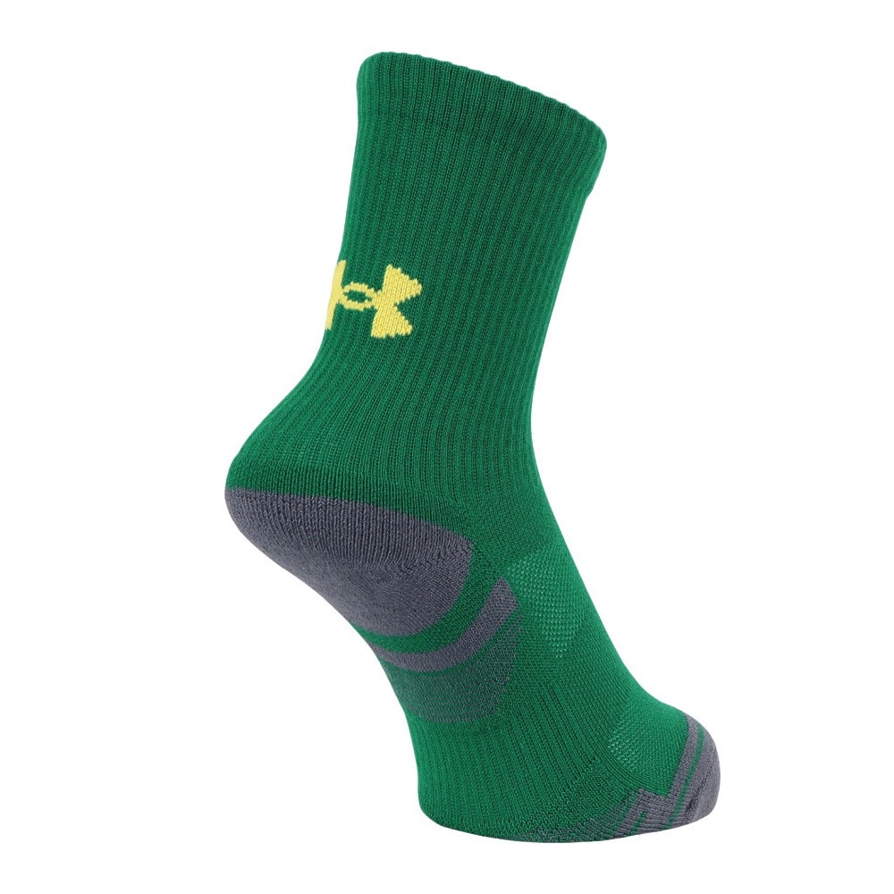 アンダーアーマー（UNDER ARMOUR）（キッズ）パフォーマンス テック クルー ソックス 3足組 1379521 309 ジュニア 子供 