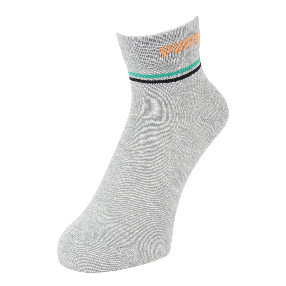 プーマ（PUMA）（キッズ）靴下 ジュニア ライン クォーター丈 ソックス 3足組 19センチ 21センチ 23センチ 4293402-02 運動 スポーツ 新調