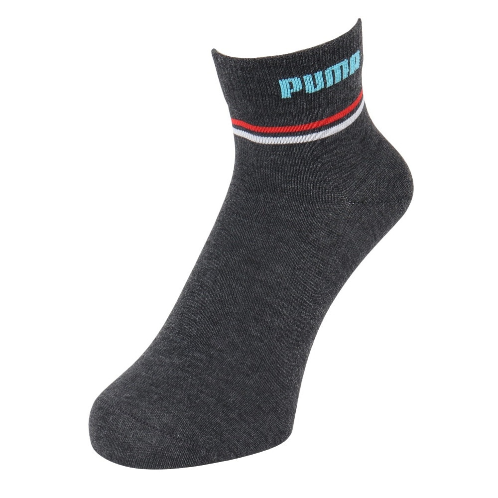 プーマ（PUMA）（キッズ）靴下 ジュニア ライン クォーター丈 ソックス 3足組 19センチ 21センチ 23センチ 4293402-02 運動 スポーツ 新調