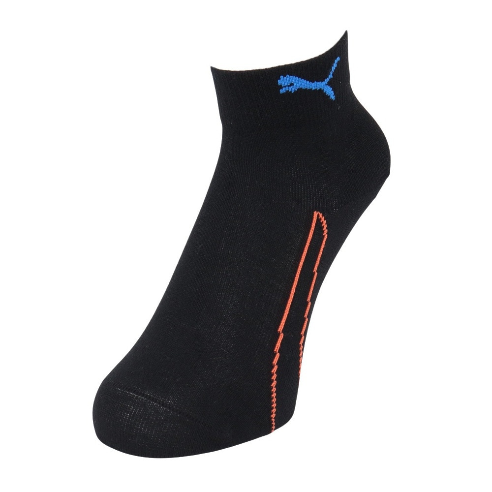 プーマ（PUMA）（キッズ）靴下 ジュニア ロゴ クォーター丈 ソックス 3足組 19.0-23.0cm 4293403-02 3色セット 子供用