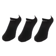 ナイキ(NIKE)(キッズ)ジュニア クッションド ノーショウ ソックス エブリデイ 3足組 S-SX6843-010