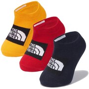 ノースフェイス（THE NORTH FACE）（キッズ）オーガニック 3足組  ソックス ベビー NNB82312 YR