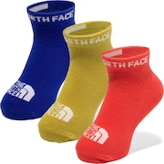 ノースフェイス(THE NORTH FACE)(キッズ)アンクル 3足組 ソックス キッズ NNJ82310 ML