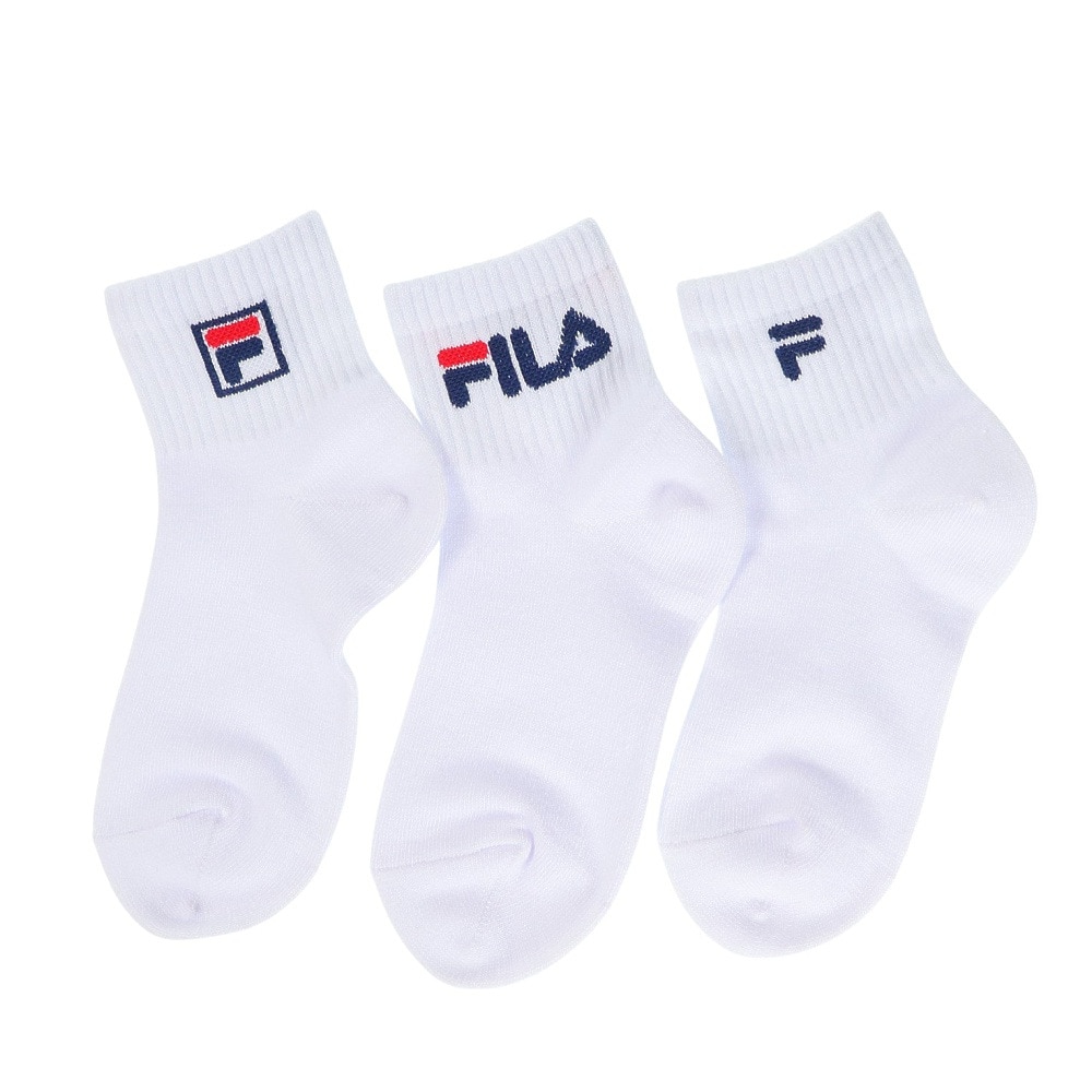 フィラ（FILA）（キッズ）子供 ソックス 3足組 4510036-01-1520