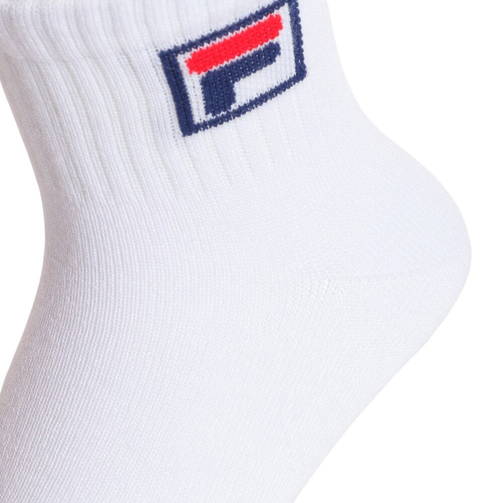 フィラ（FILA）（キッズ）ジュニア 3足組 ショートソックス 4510036-01-1924