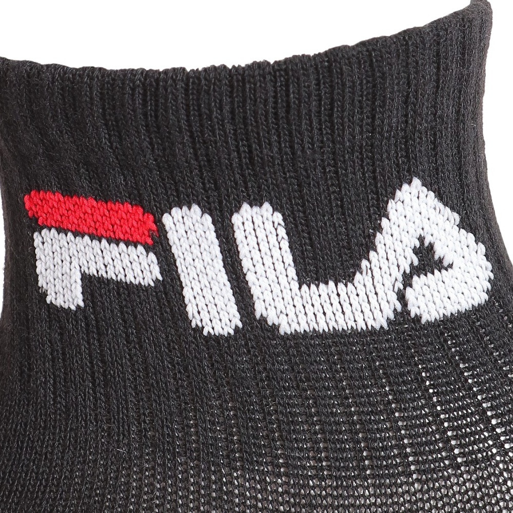 フィラ（FILA）（キッズ）ジュニア 3足組 ショートソックス 4510036-02-1520