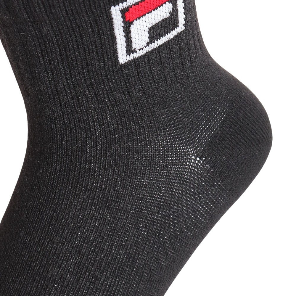 フィラ（FILA）（キッズ）ジュニア 3足組 ショートソックス 4510036-02-1924