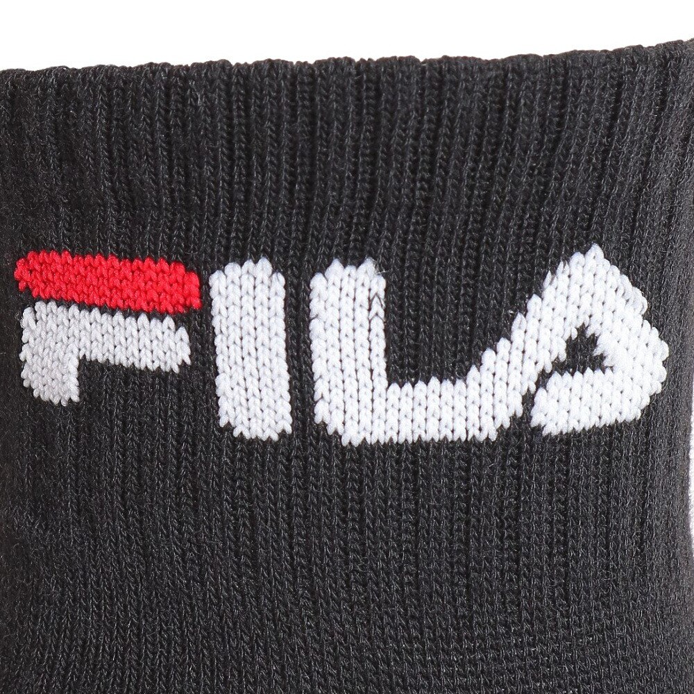 フィラ（FILA）（キッズ）ジュニア 3足組 ショートソックス 4510036-02-1924