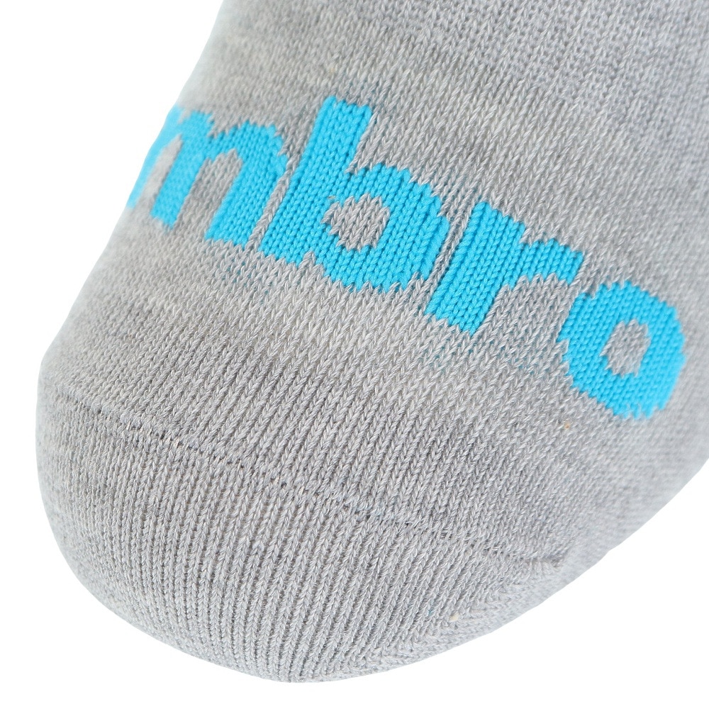 アンブロ（UMBRO）（キッズ）3足組ショートソックス UUAVJB10 LGRS