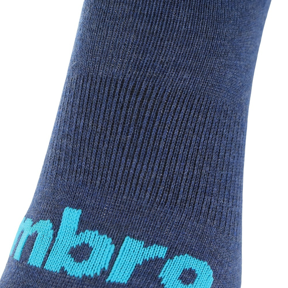 アンブロ（UMBRO）（キッズ）3足組ショートソックス UUAVJB10 NBWH