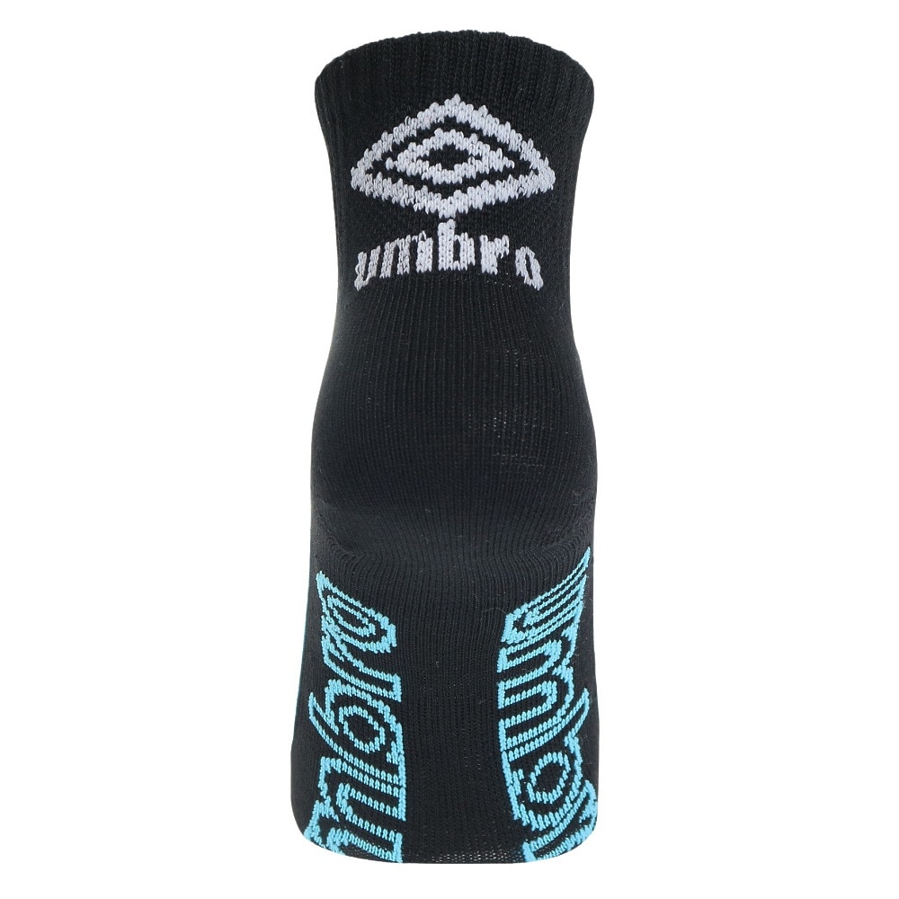 アンブロ（UMBRO）（キッズ）3足組ショートソックス UUAVJB12 BGRD