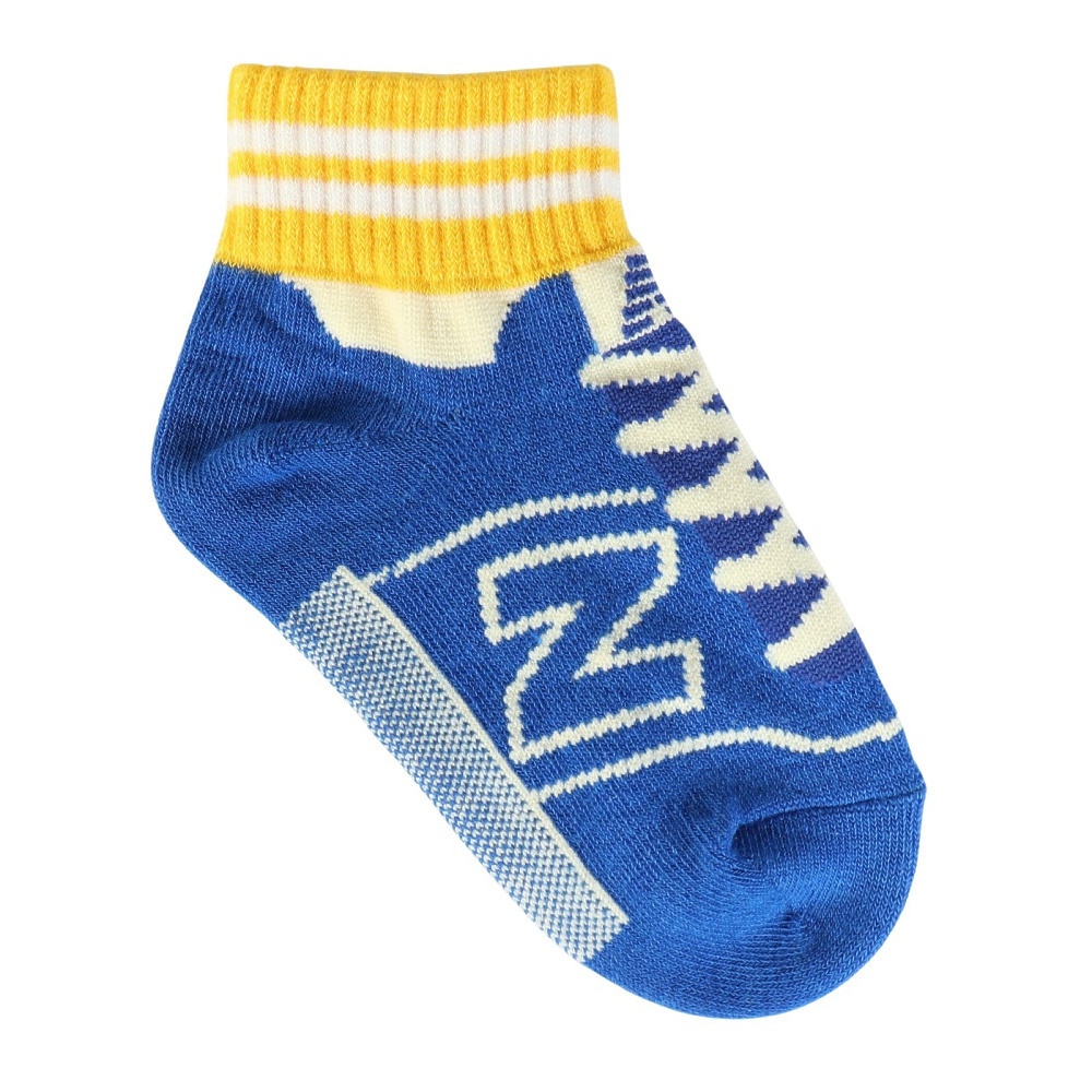 ニューバランス（new balance）（キッズ）靴下 ボーイズ 3Pソックス 13-19cm LAS55648AS1 子供 ソックス 3足セット