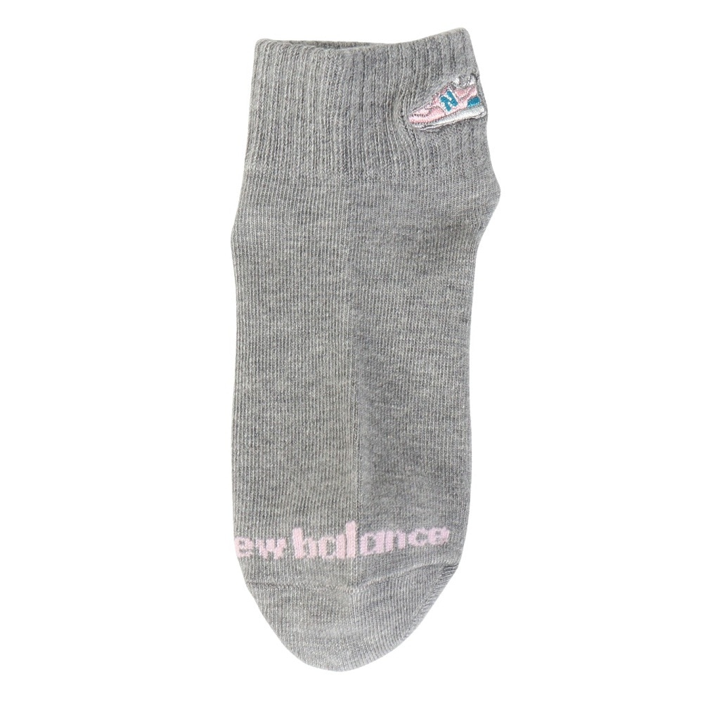 ニューバランス（new balance）（キッズ）靴下 ジュニア ガールズ ソックス 3足組 LAS55654AS1 19-23cm 子供