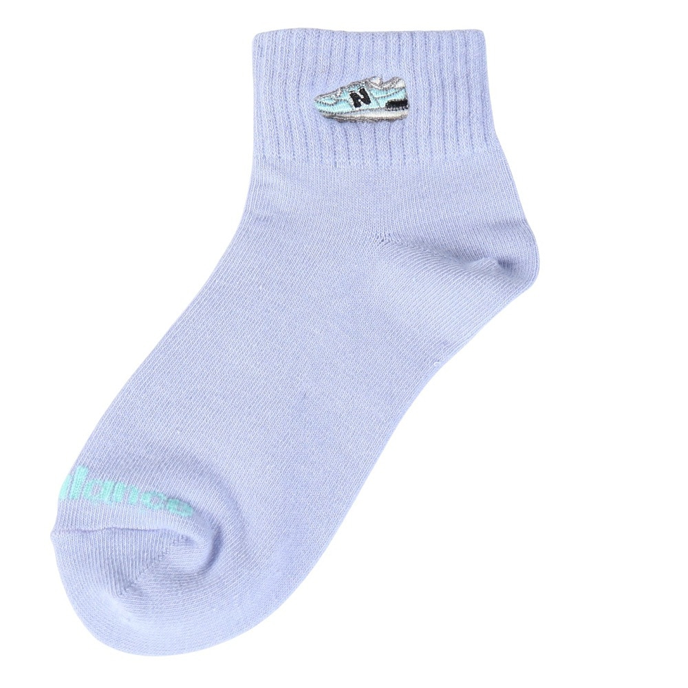 ニューバランス（new balance）（キッズ）靴下 ジュニア ガールズ ソックス 3足組 LAS55654AS1 19-23cm 子供