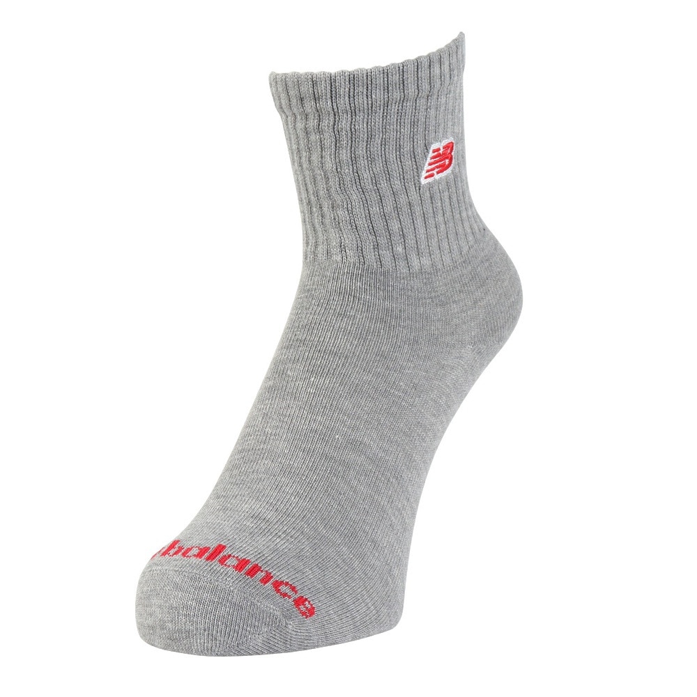 ニューバランス（new balance）（キッズ）靴下 ジュニア 3足組ソックス LAS55656AS2 19-23cm 子供