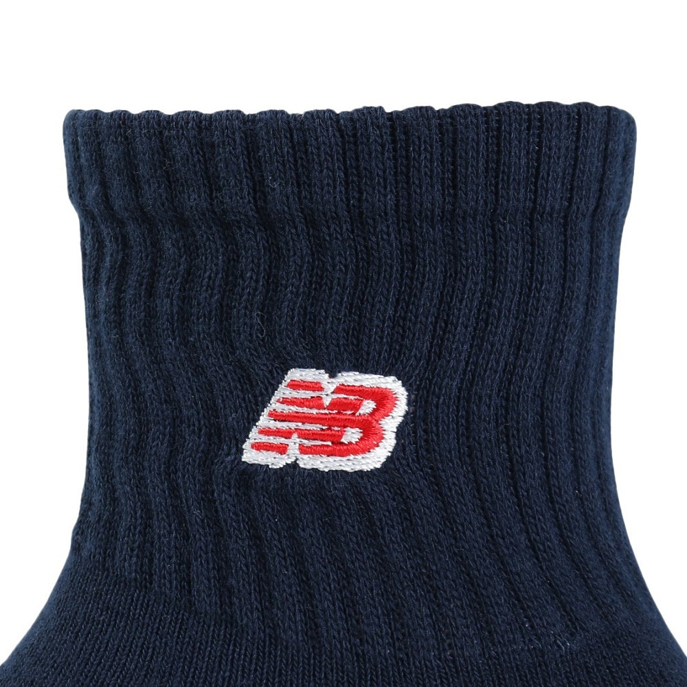 ニューバランス（new balance）（キッズ）靴下 ジュニア 3足組ソックス LAS55656AS2 19-23cm 子供