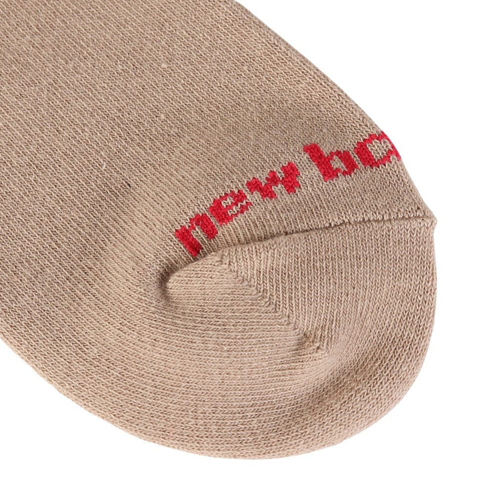 ニューバランス（new balance）（キッズ）ジュニア ショートライン 3足組 ソックス SS-Sサイズ LAS55657AS2 ロゴ入り 新調 シンプル おしゃれ カジュアル 