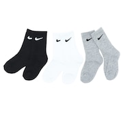 ナイキ（NIKE）（キッズ）クルーソックス 3足組 RN0027-W2F