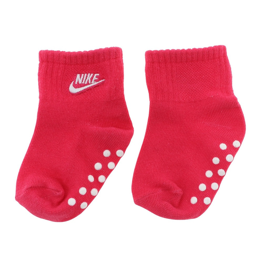 ナイキ（NIKE）（キッズ）ベイビー FUTURA INF/TOD ANKLE NO SLIP 3足組 ソックス MN0050-A4Y