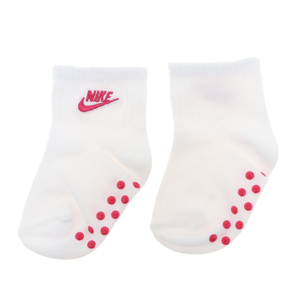 ナイキ（NIKE）（キッズ）ベイビー FUTURA INF/TOD ANKLE NO SLIP 3足組 ソックス MN0050-A4Y