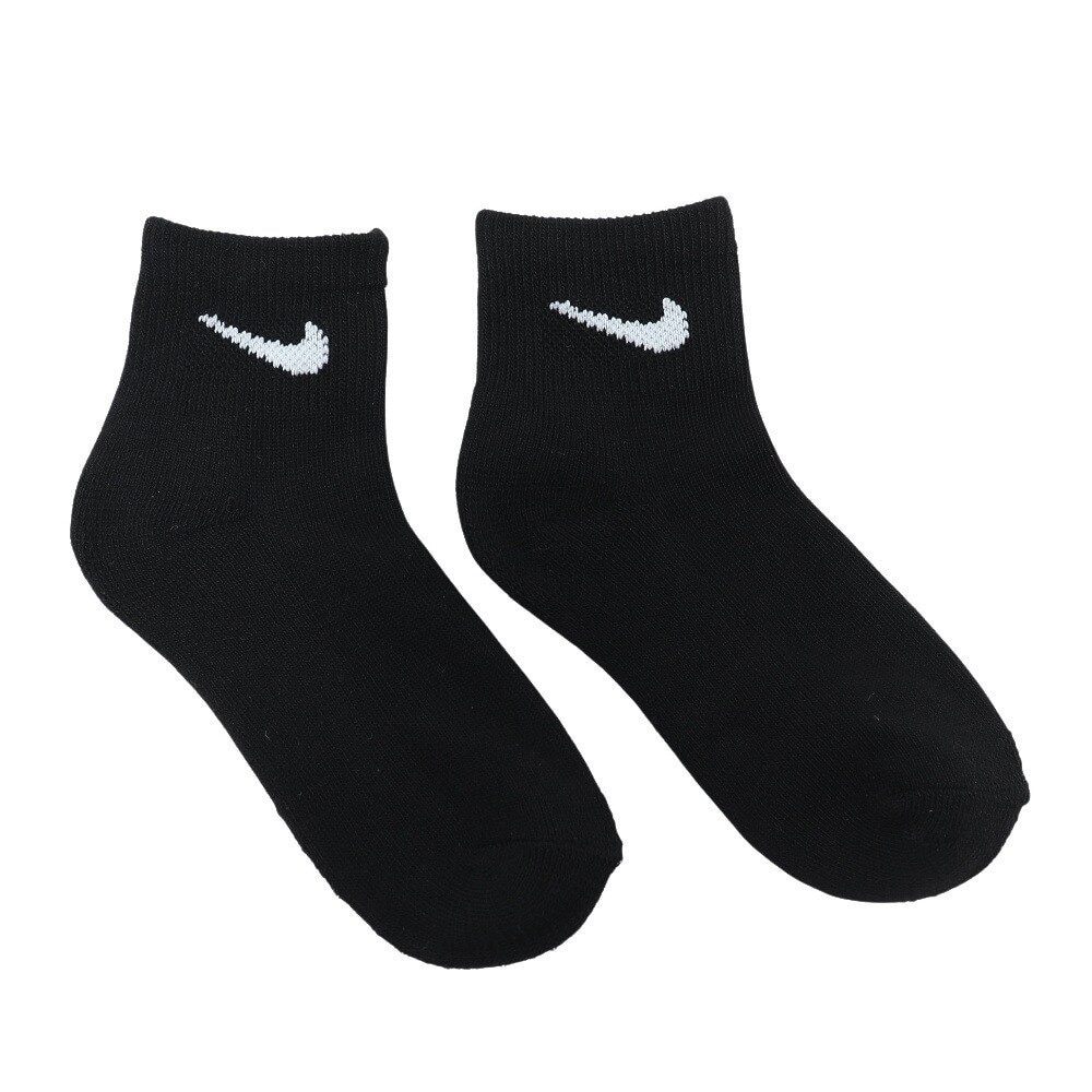 ナイキ（NIKE）（キッズ）ジュニア アンクルソックス 3足組 グレー 18センチ UN0026-W2F ベーシックソックス 学生 部活 カジュアル シンプル おしゃれ 新調 