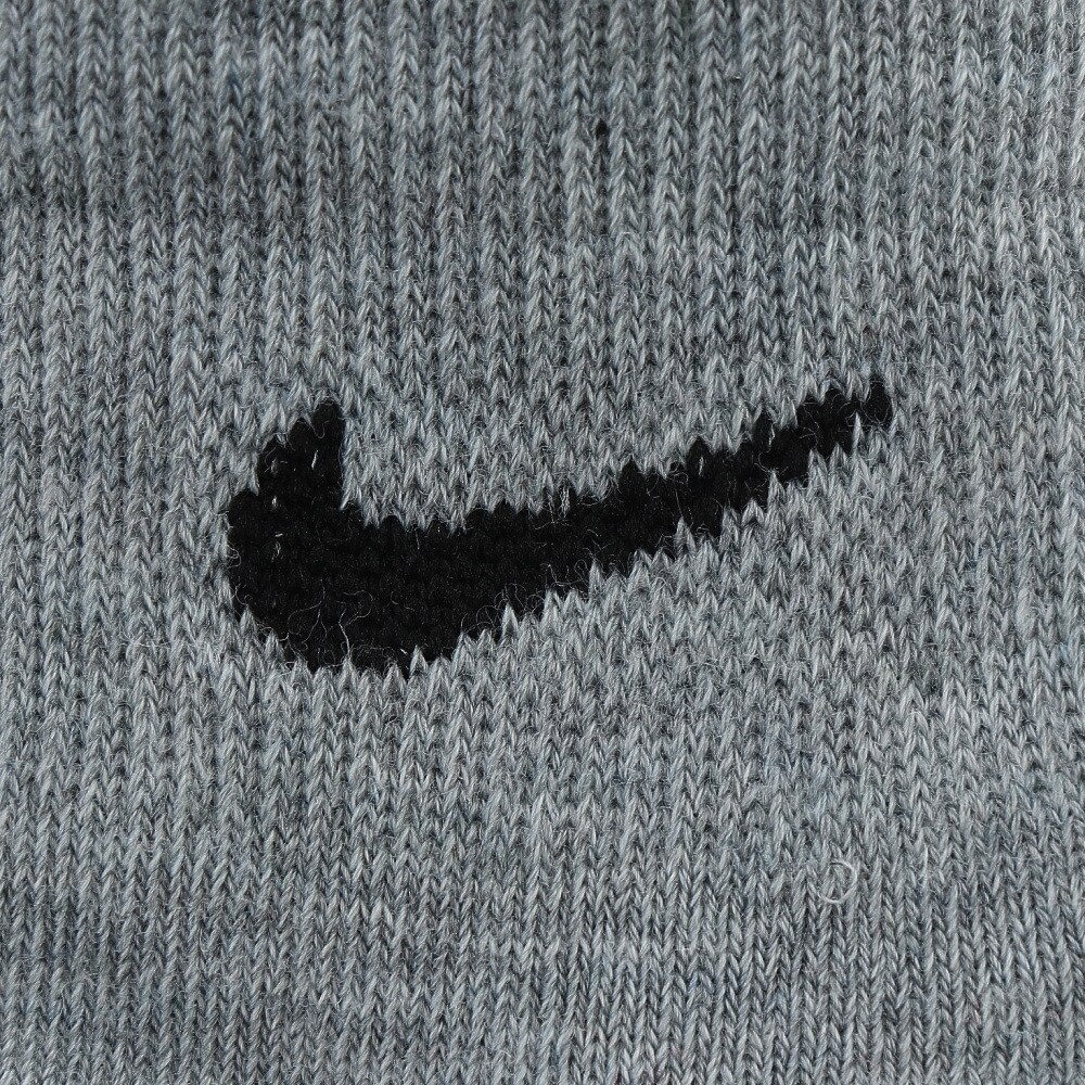 ナイキ（NIKE）（キッズ）ジュニア アンクルソックス 3足組 グレー 18センチ UN0026-W2F ベーシックソックス 学生 部活 カジュアル シンプル おしゃれ 新調 