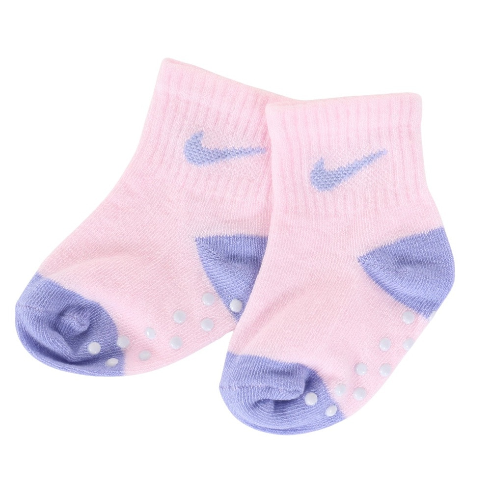 ナイキ（NIKE）（キッズ）靴下 ガールズ GRIPPER アンクルソックス 3足組 NN0836-P3F