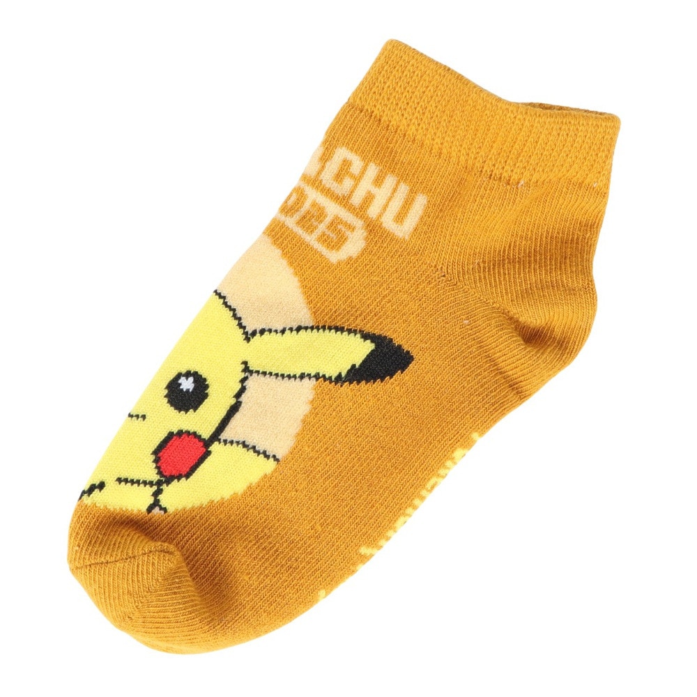 ポケモン（pokemon）（キッズ）キャラックス ポケモン ピカチュウ ロゴ キッズ ソックス SMP PM1369J