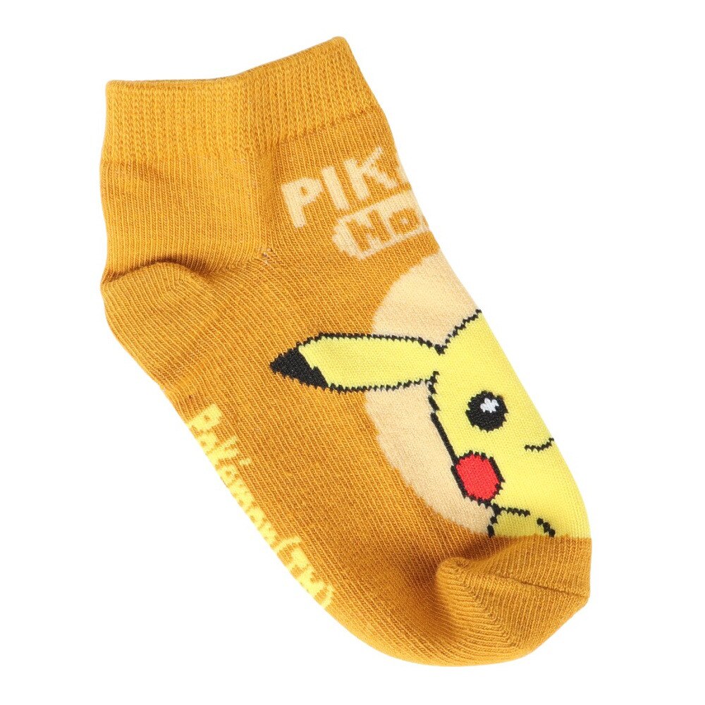 ポケモン（pokemon）（キッズ）キャラックス ポケモン ピカチュウ ロゴ キッズ ソックス SMP PM1369J