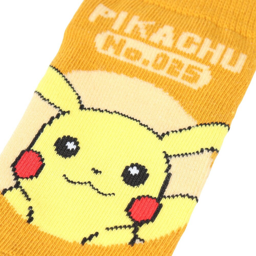 ポケモン（pokemon）（キッズ）キャラックス ポケモン ピカチュウ ロゴ キッズ ソックス SMP PM1369J