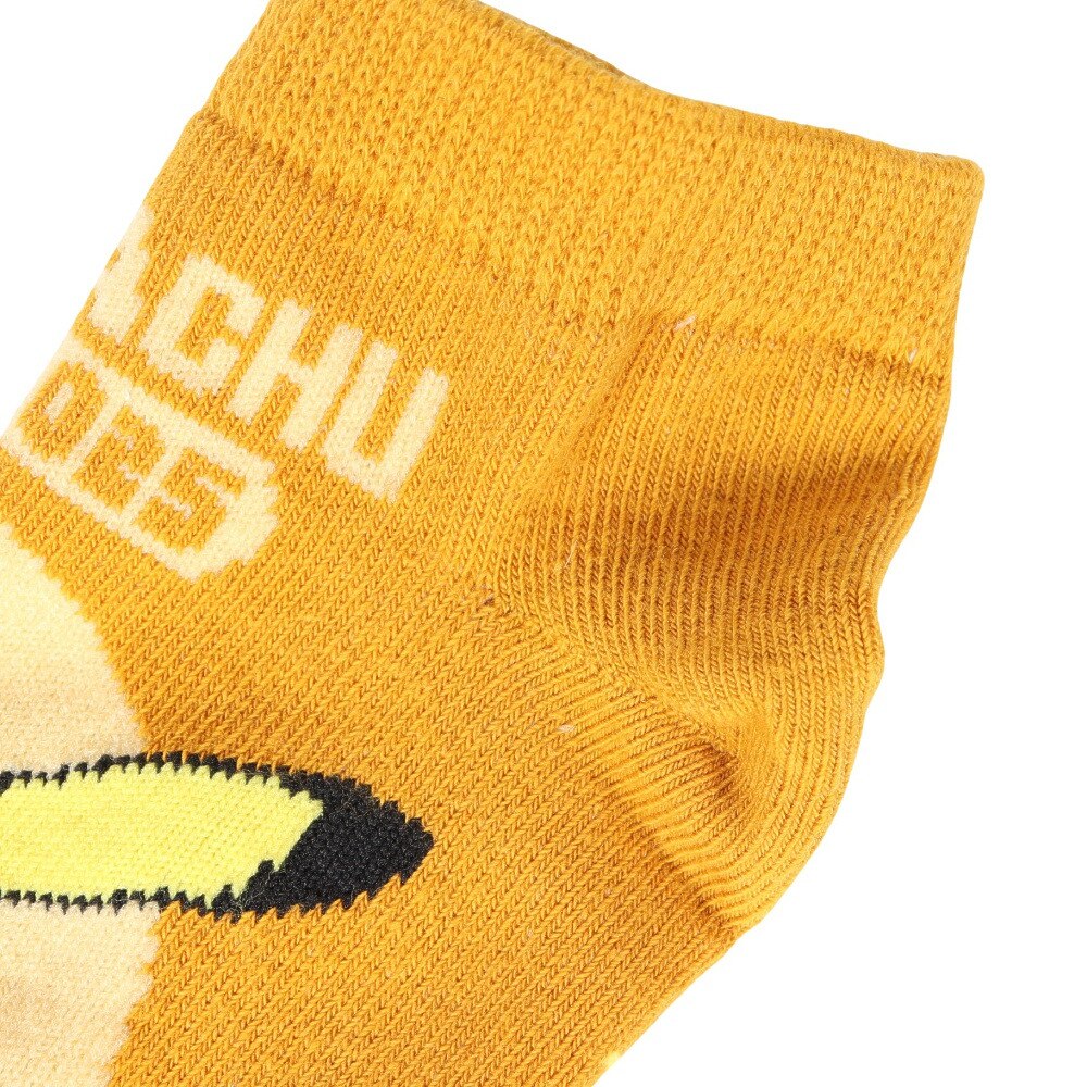 ポケモン（pokemon）（キッズ）キャラックス ポケモン ピカチュウ ロゴ キッズ ソックス SMP PM1369J