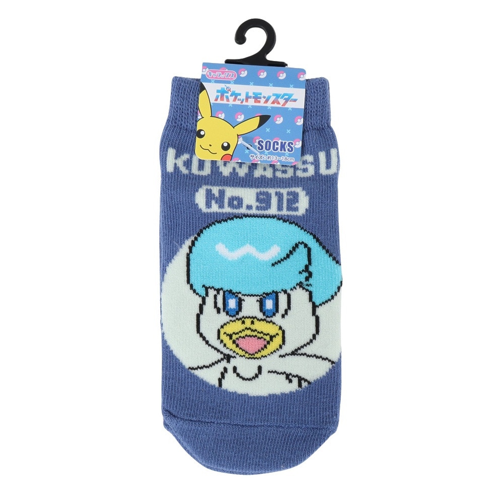 ポケモン（pokemon）（キッズ）キッズ 靴下 キャラックス クワッス ロゴナンバー 1足組 SMP PM1372J