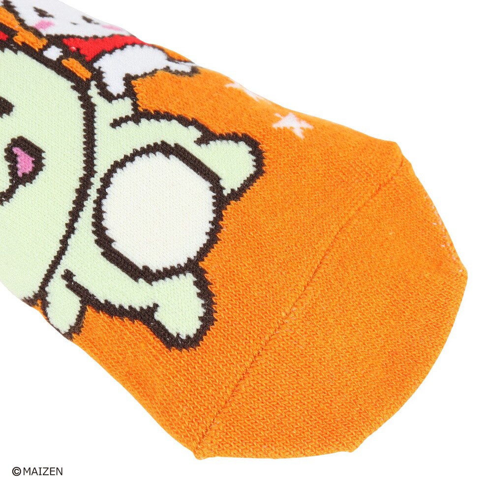 まいぜんシスターズ（キッズ）ショートソックス 星柄 4550269252024