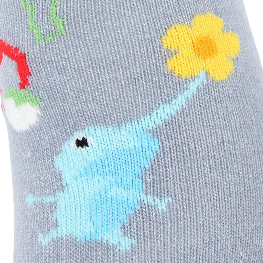 ピクミン（レディース、キッズ）靴下 ピクミン ソックス ブルーグレー 19-24cm SN1924 70T28422Q 子供 キッズ くるぶし丈 アンクルソックス