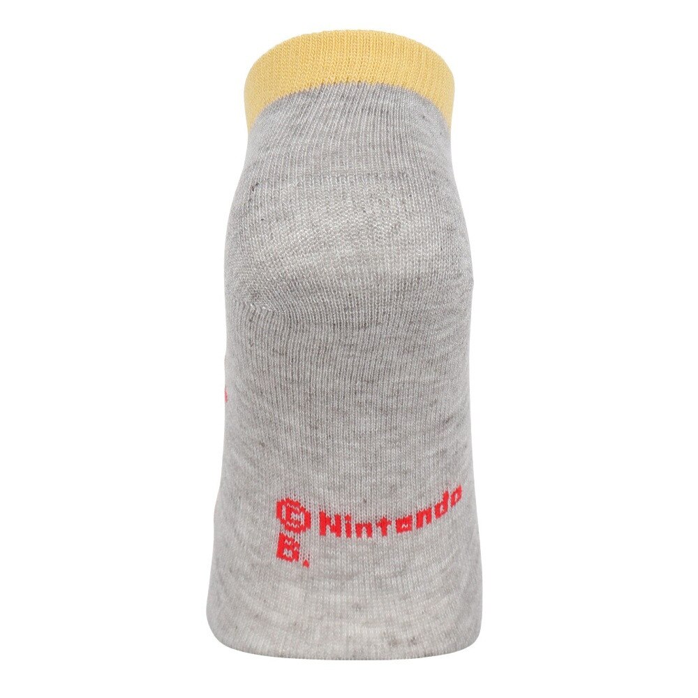 ピクミン（レディース、キッズ）靴下 ピクミン チャッピー ソックス グレー 19-24cm SN1924 70T28421E 子供 キッズ くるぶし丈 アンクルソックス