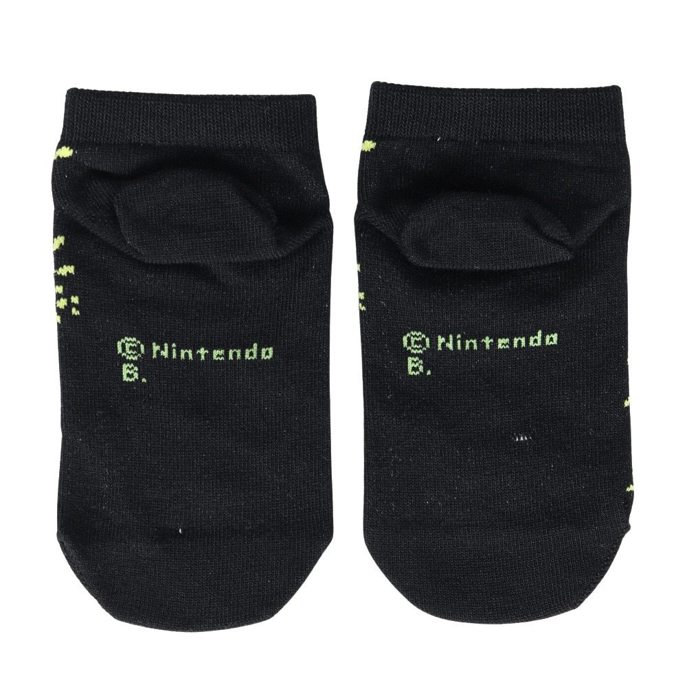 スプラトゥーン（Splatoon）（キッズ）ジュニア アンクル丈ソックス スプラトゥーン イカタコセンターロゴ SN1520 70U28100H
