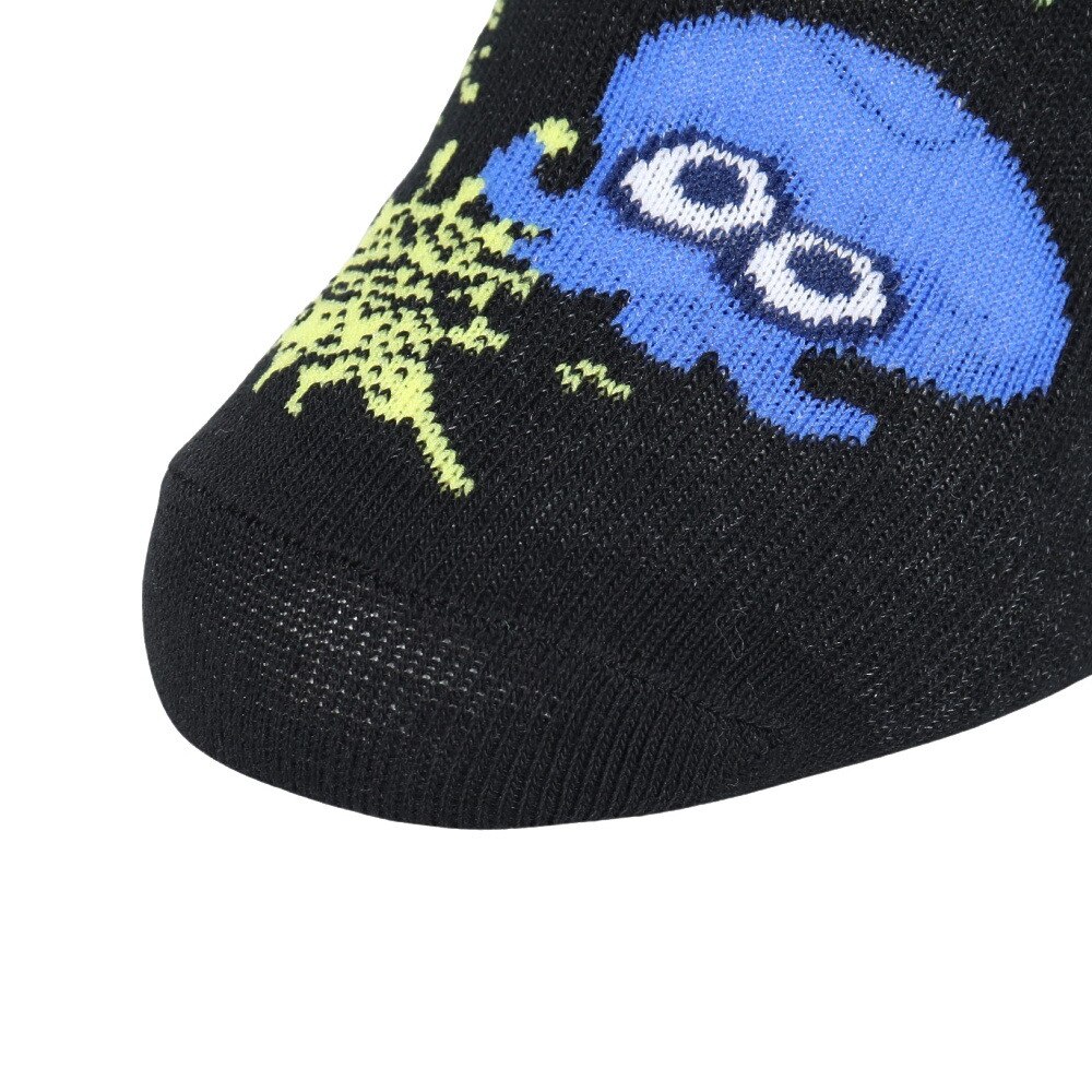 スプラトゥーン（Splatoon）（レディース、キッズ）ジュニア アンクル丈ソックス スプラトゥーン イカタコセンターロゴ SN1924 70U28110H