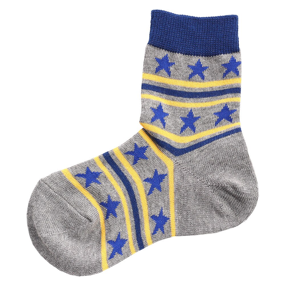  Line&star ソックス AB83RYS1081 GRY