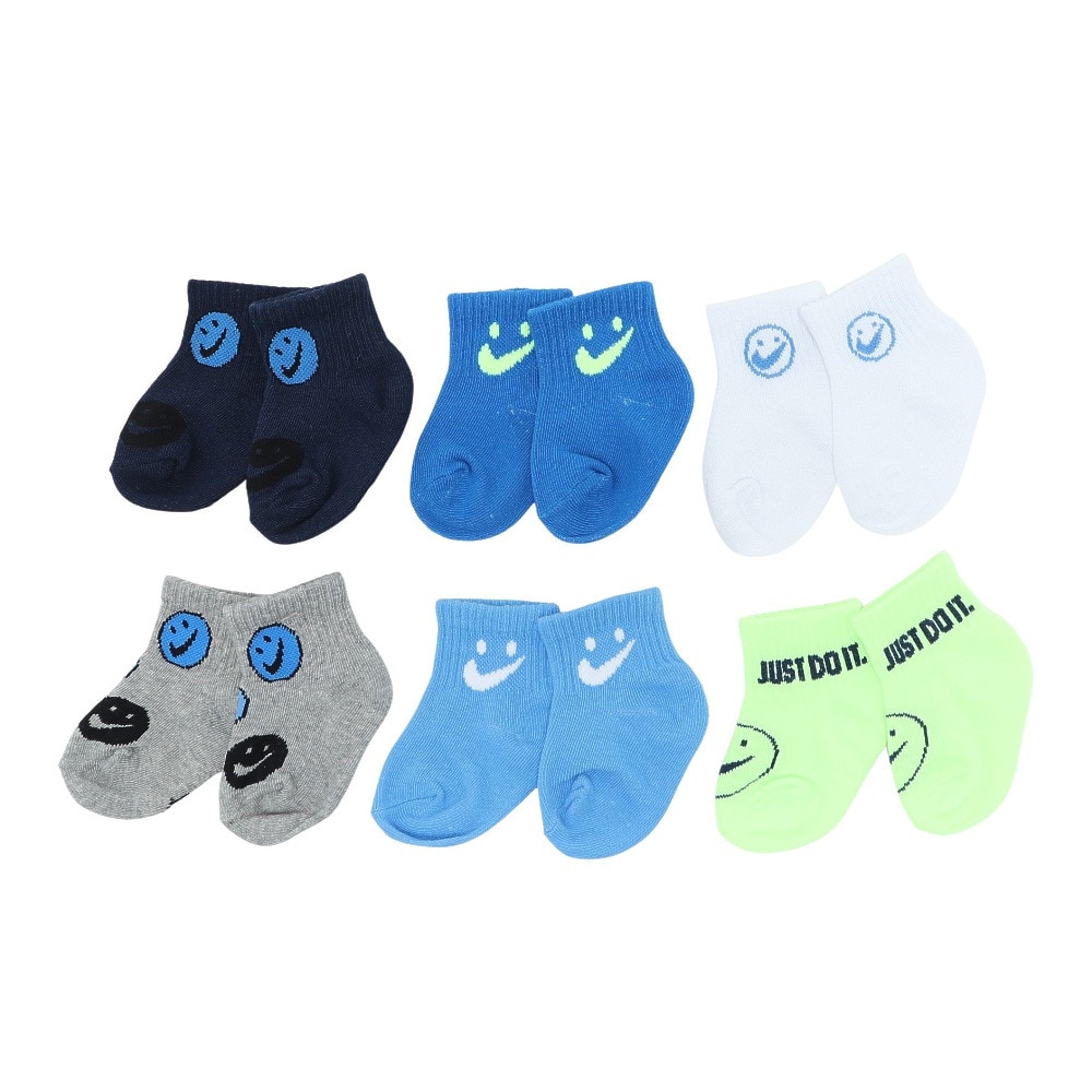 ナイキ（NIKE）（キッズ）INFANT TODDLER アンクルソックス 6足