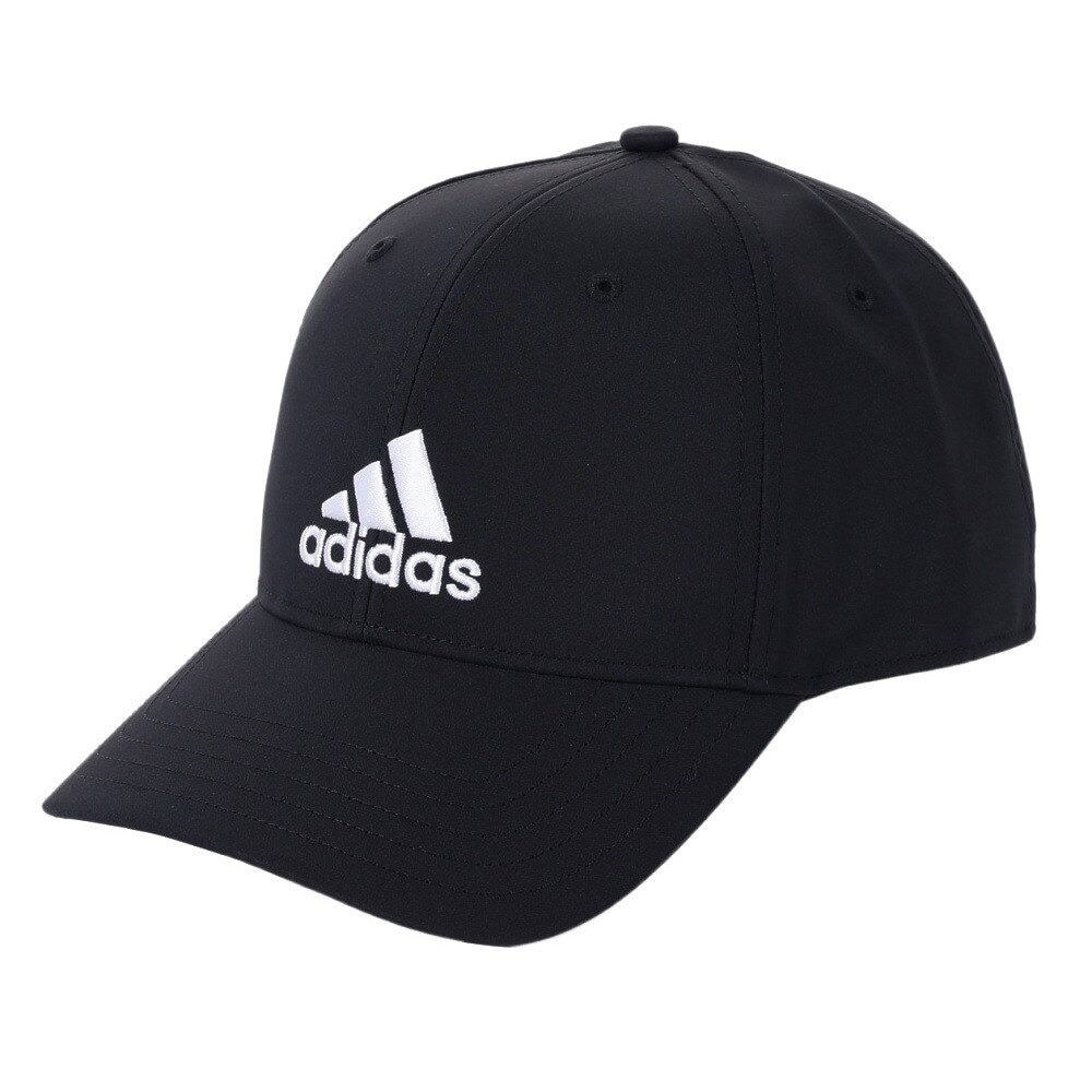 アディダス（adidas）（メンズ）帽子 ライトウェイト エンブロイダード ベースボールキャップ 25607-GM4509 ランニングキャップ  スポーツ用品はスーパースポーツゼビオ