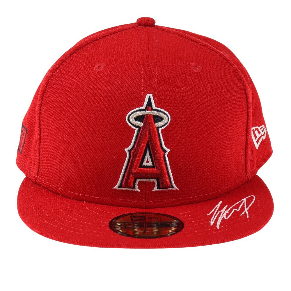 ニューエラ（NEW ERA）（メンズ、レディース）大谷翔平選手 MVP記念モデル グッズ 限定 ロサンゼルス エンゼルス シルエット 59FIFTY 13272861 帽子 キャップ