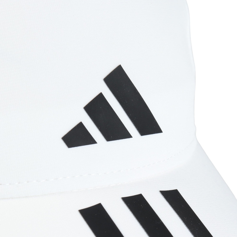 アディダス（adidas）（メンズ）帽子 スリーストライプス AEROREADY ベースボールキャップ 白 57-63cm MKD80-HT2043 スポーツキャップ