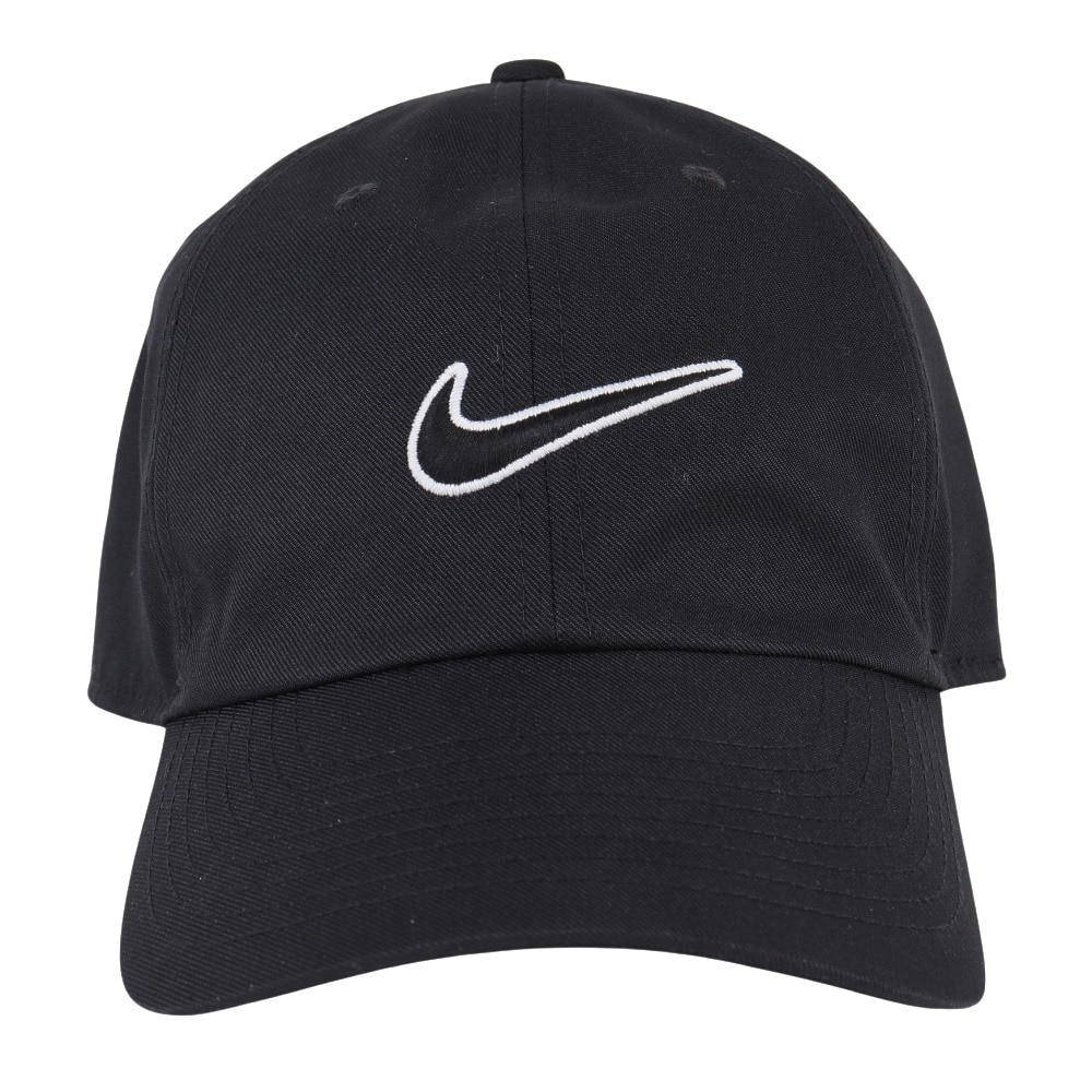 ナイキ（NIKE）（メンズ）クラブ アンストラクチャード スウッシュ キャップ FB5369-010 帽子