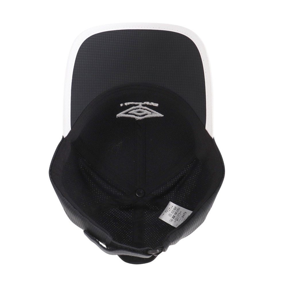 アンブロ（UMBRO）（メンズ）はっ水メッシュキャップ UUAXJC04 BK 熱中症対策