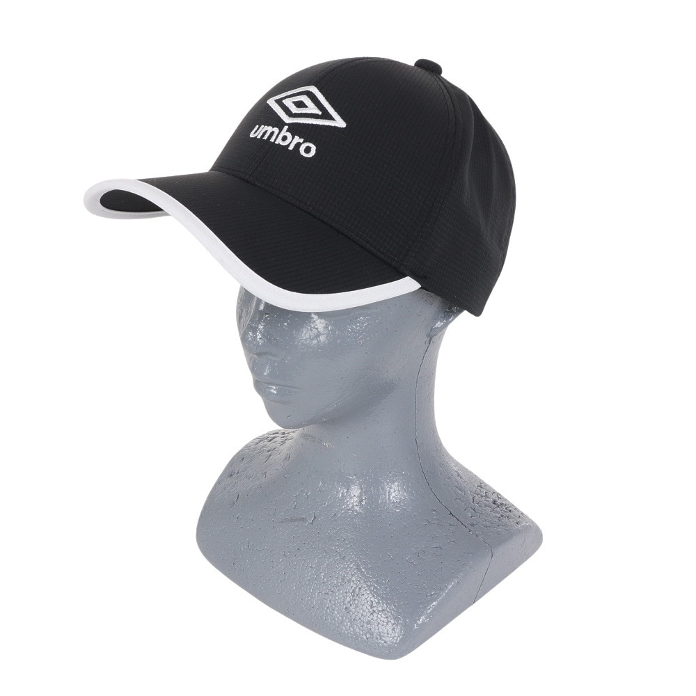 アンブロ（UMBRO）（メンズ）はっ水メッシュキャップ UUAXJC04 BK 熱中症対策